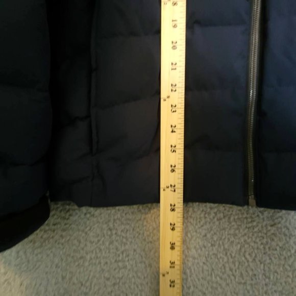 Marc New York Mens Carlisle Puffer Jacket Blue Waist Length Pockets Zipper M New - Picture 4 of 9